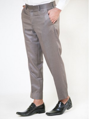 Men's Formal Dress Pant Greyish Brown