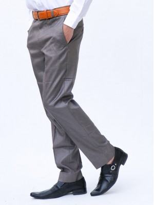 Dress Pant Trouser Formal for Men Dawn Brown