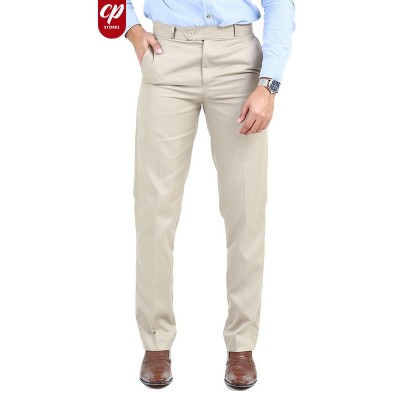 Dress Pant Trouser Formal For Men Light Cream Fawn