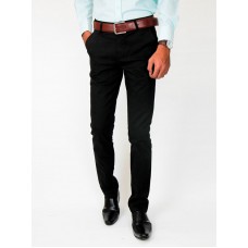 Cotton Chino Pant For Men Black